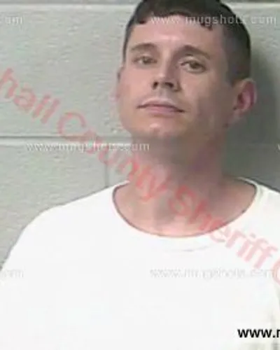 Booking photo of Justin Robert Anderson, Marshall County, Apr 19, 2017