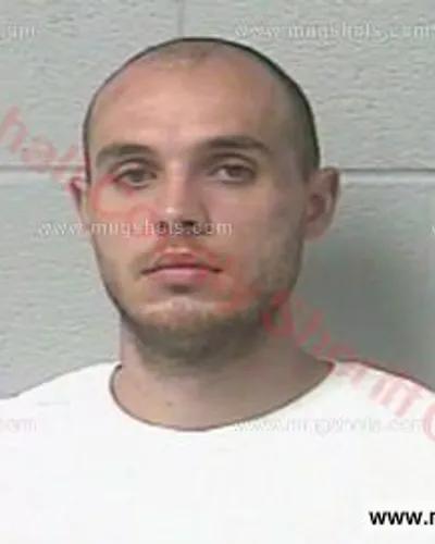 Booking photo of Matthew Parsons, Marshall County, May 13, 2018