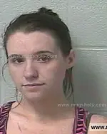 Booking photo of Ashley Nicole Allen, Marshall County, May 14, 2019