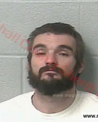 Booking photo of William Blackwell, Marshall County, Dec 12, 2017