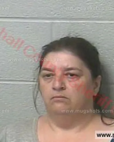 Booking photo of Patricia Ashworth, Marshall County, May 1, 2017