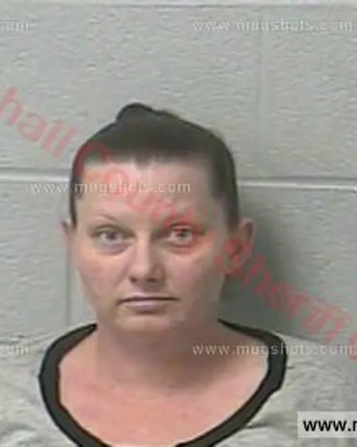 Booking photo of Crystal Michelle Ward, Marshall County, Sep 4, 2017