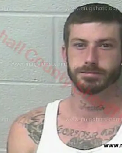 Booking photo of Austin Woods, Marshall County, Dec 7, 2016