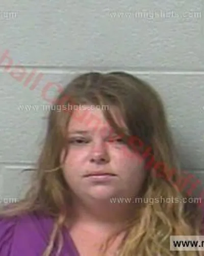 Booking photo of Kellie Gomez, Marshall County, Aug 8, 2016