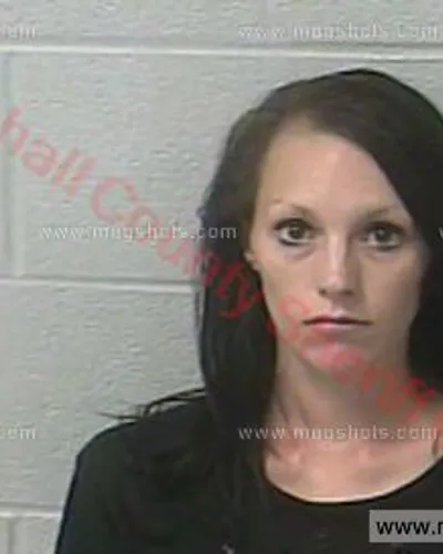 Booking photo of Laura Lankford, Marshall County, Apr 14, 2016