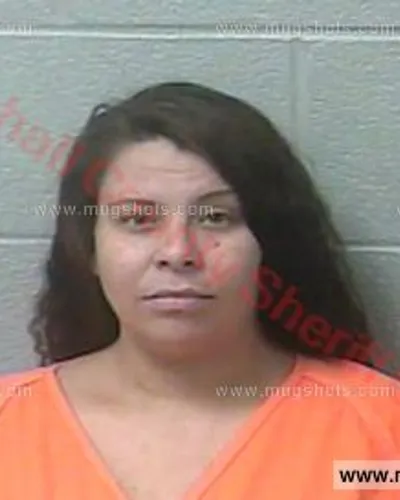 Booking photo of Amber Shelaine Blade, Marshall County, Nov 6, 2017