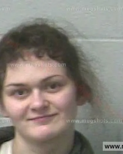 Booking photo of Amanda Slaybaugh, Marshall County, Feb 23, 2019