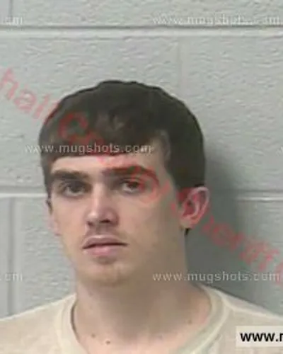 Booking photo of Trenton Cole Gentry, Marshall County, Mar 20, 2018