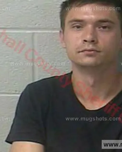 Booking photo of Kristopher Clint Knecht, Marshall County, Jul 13, 2017