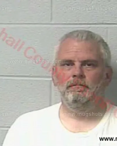 Booking photo of Robert George Spencer, Marshall County, Mar 17, 2018