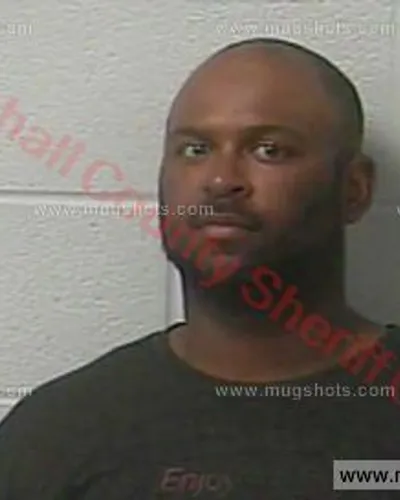 Booking photo of Kelvin Sharone Taylor, Marshall County, May 25, 2018