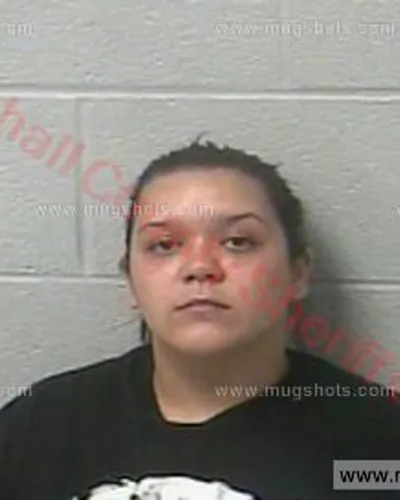 Booking photo of Alyson Cummings, Marshall County, Jun 8, 2017