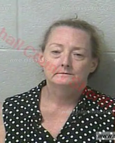 Booking photo of Stephanie Meredith, Marshall County, Sep 30, 2016
