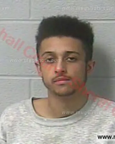 Booking photo of Julian Nathaniel Jones, Marshall County, Mar 9, 2018