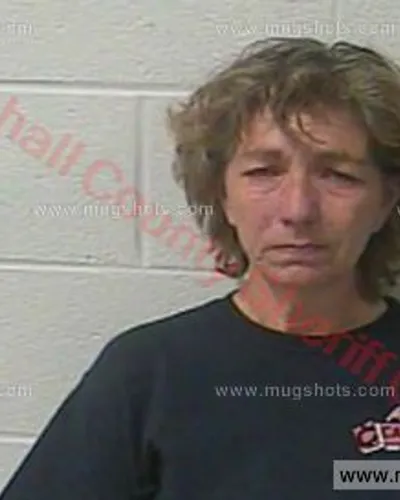 Booking photo of Melissa Cannon, Marshall County, Apr 21, 2018