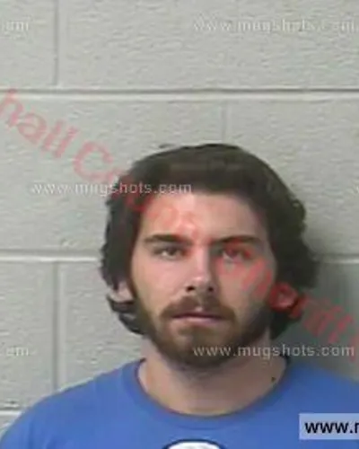 Booking photo of Hunter Bradford, Marshall County, Jan 18, 2018