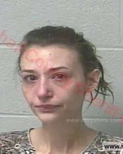 Booking photo of Andrea Hurt, Marshall County, May 26, 2018