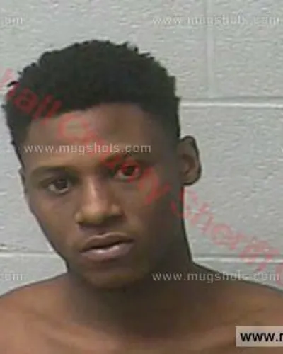 Booking photo of Teshaun Josaiah Hill, Marshall County, Feb 13, 2018