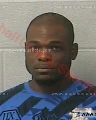 Booking photo of Corey Lee Ray, Marshall County, Jan 3, 2018