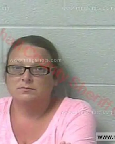 Booking photo of Brandy Herrington, Marshall County, Jul 22, 2016