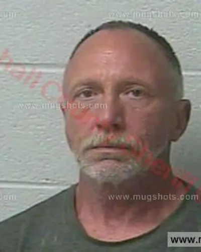 Booking photo of Russell Crane, Marshall County, May 21, 2018