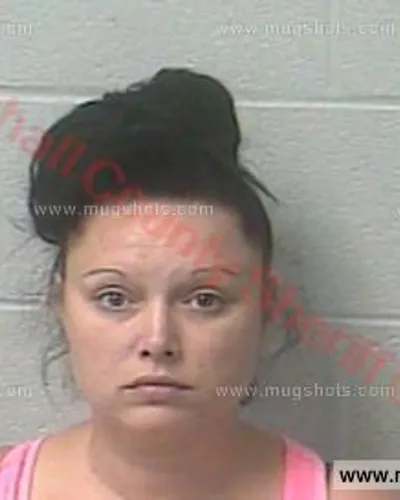 Booking photo of Monica Thomas, Marshall County, Feb 15, 2016