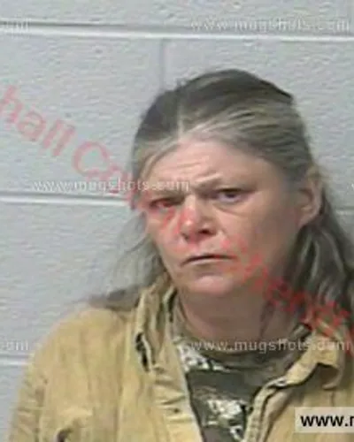 Booking photo of Pamela Polly, Marshall County, May 19, 2018