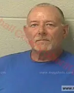 Booking photo of Oren Ray Johnson, Marshall County, May 12, 2018