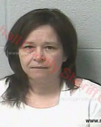 Booking photo of Kim Darnell, Marshall County, Apr 10, 2018