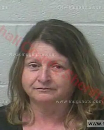 Booking photo of Susan Brock, Marshall County, Jun 4, 2016