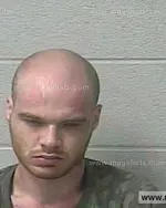 Booking photo of Hunter Blake Gigandet, Marshall County, Feb 11, 2020