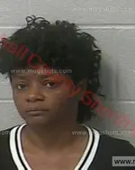 Booking photo of Ann Marie Jones, Marshall County, Aug 7, 2016