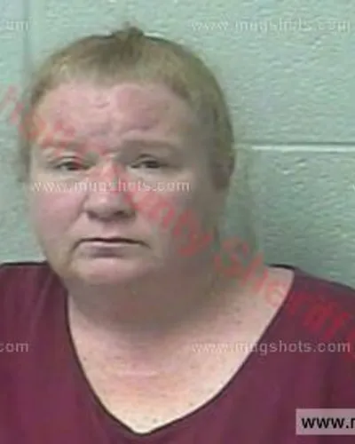 Booking photo of Tracy Ann Compton, Marshall County, Feb 17, 2017