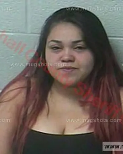 Booking photo of Suany Mejia, Marshall County, Sep 3, 2017