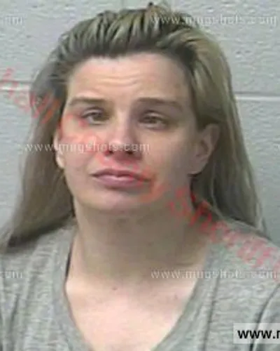 Booking photo of Amber Morris, Marshall County, May 19, 2018