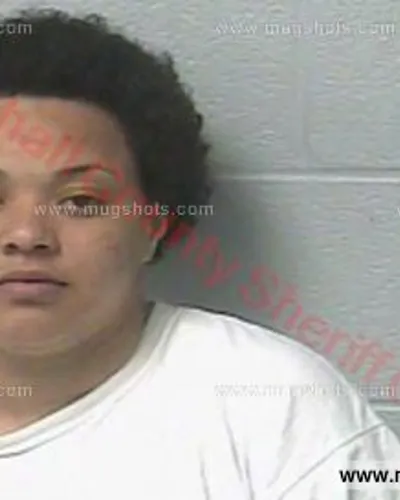 Booking photo of Sabrina Rhodes, Marshall County, May 19, 2016