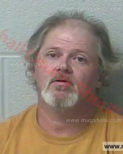 Booking photo of Harvey Barron, Marshall County, May 15, 2016