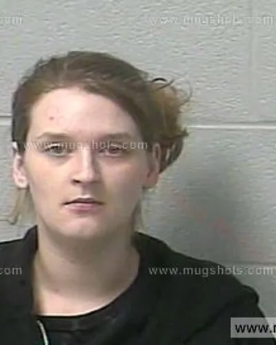 Booking photo of Jessica Wert, Marshall County, Mar 23, 2019