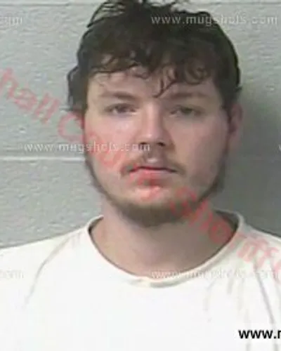 Booking photo of Cody Alan Childress, Marshall County, Jun 17, 2017