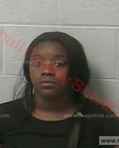 Booking photo of Lasheika Monae Sales, Marshall County, Feb 2, 2018