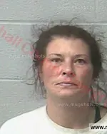 Booking photo of Karen Bernice Trentham, Marshall County, Dec 20, 2016