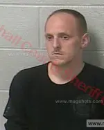 Booking photo of Jerry Lewis Gentry Jr., Marshall County, Feb 25, 2018