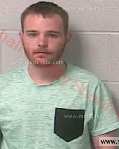 Booking photo of Zachery Lynch, Marshall County, May 8, 2018