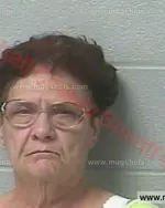 Booking photo of Connie Sue Hill, Marshall County, May 11, 2017