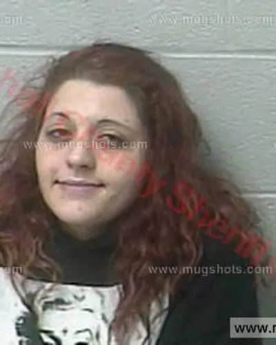 Booking photo of Olivia Elise Linley, Marshall County, Apr 24, 2017