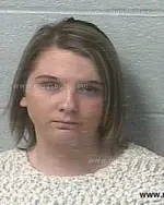 Booking photo of Mekayla Rose Lee, Marshall County, Jan 29, 2020