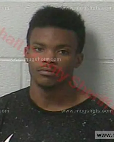 Booking photo of Kevontis D'Shawn Pulce, Marshall County, Jul 3, 2018