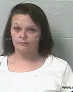 Booking photo of Alicia Ryan Roberts, Marshall County, Mar 24, 2019