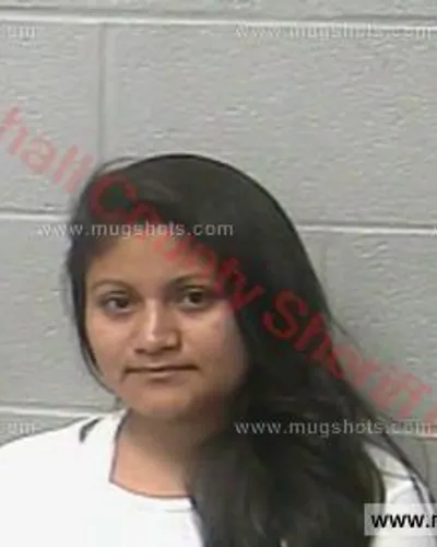 Booking photo of Claribel Miranda, Marshall County, Oct 21, 2017