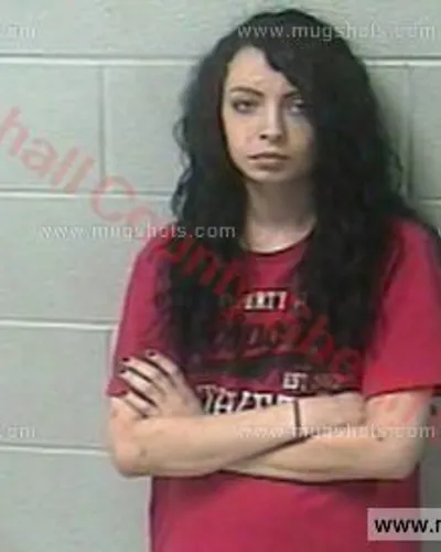 Booking photo of Lorna Darian Mitchell, Marshall County, May 6, 2017